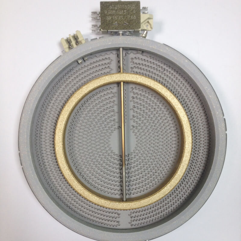 Электроконфорка круглая d230 с дополнительной зоной нагрева