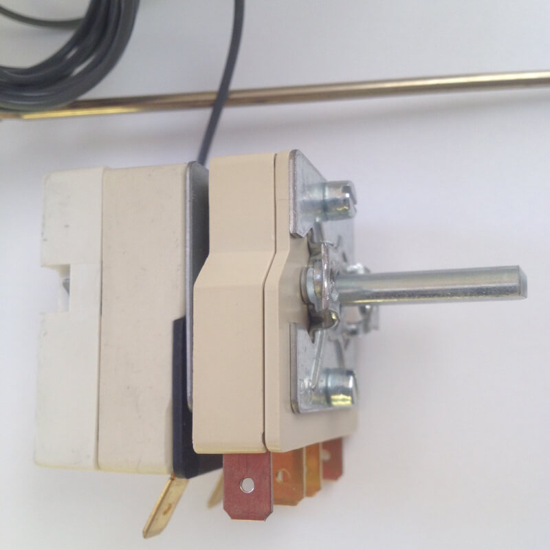 Терморегулятор капиллярный для духовки с переключателем 327С, 1Р